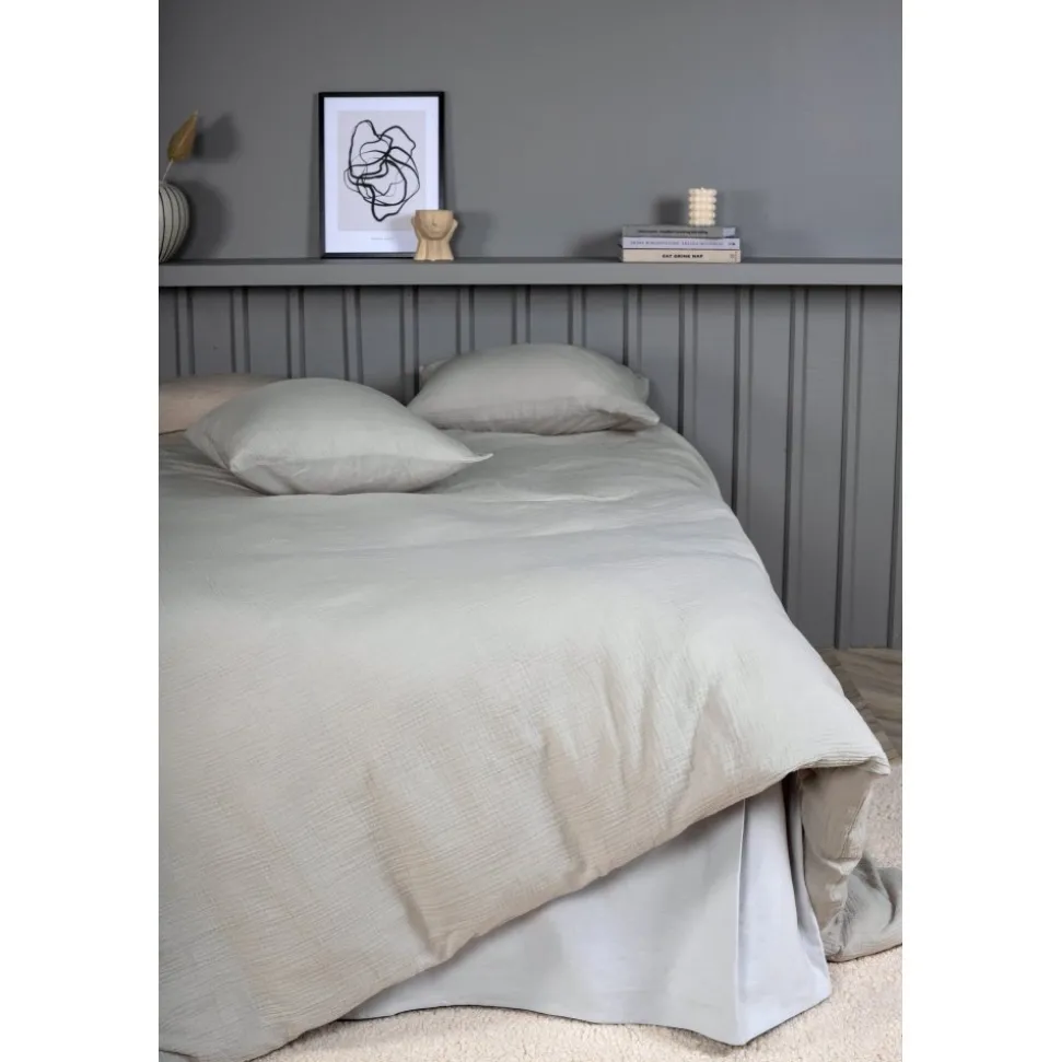 Yard bäddset - Ljusgrå