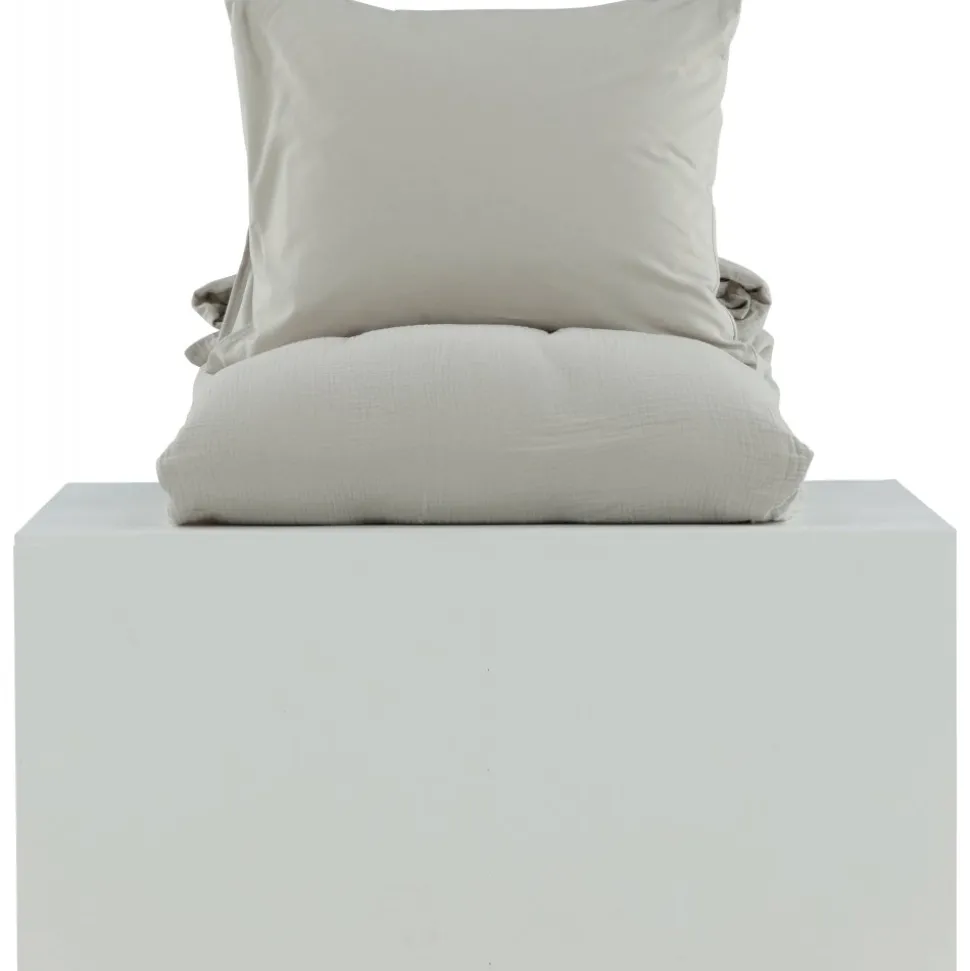 Yard bäddset - Ljusgrå