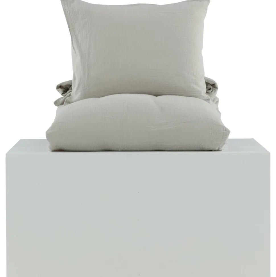 Yard bäddset - Ljusgrå