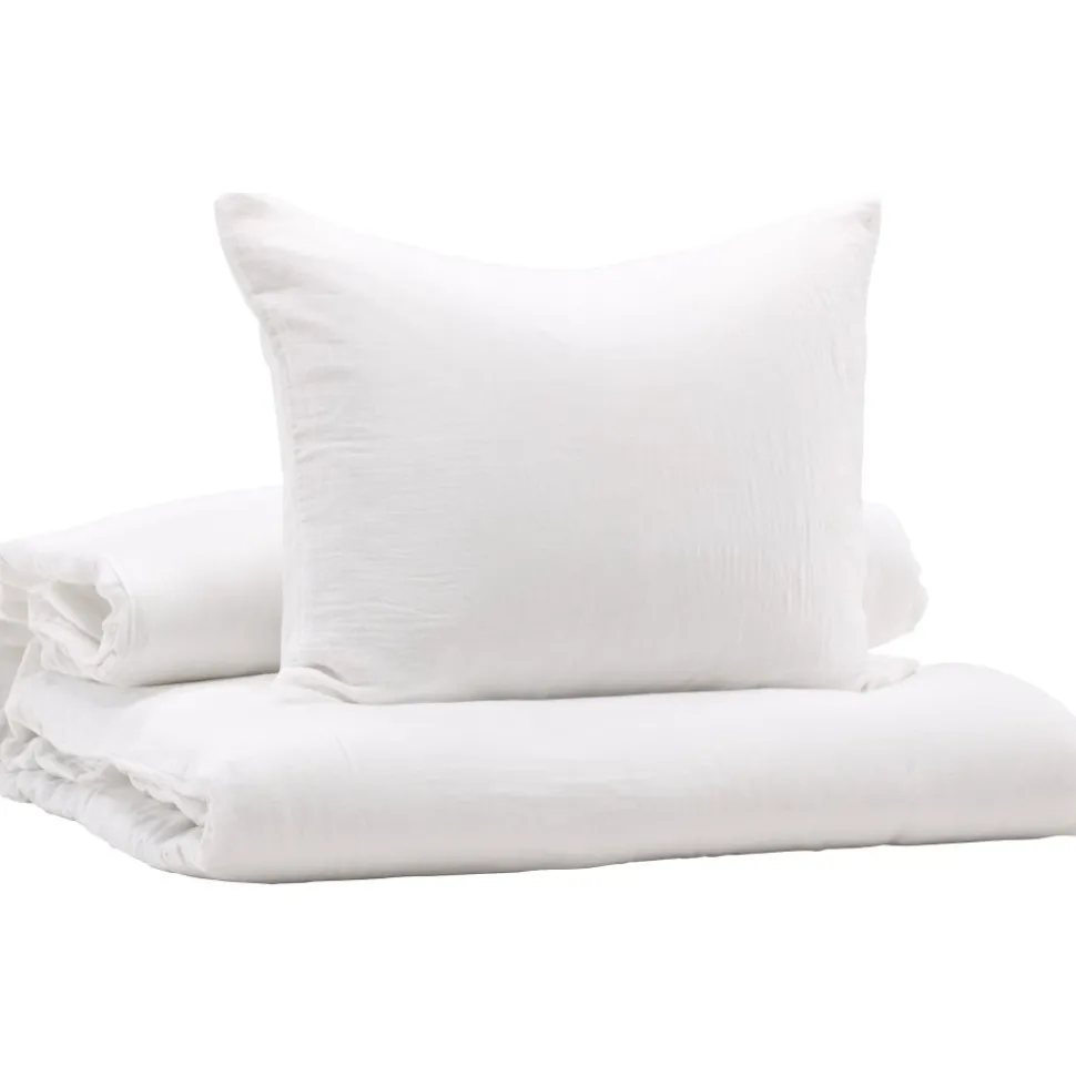 Yard bäddset 200 x 150 cm - Vit