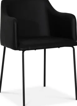 York Karmstol i svart PU + Fläckborttagare för möbler