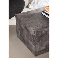 York Low soffbord 80 x 60 cm - Mörkgrå