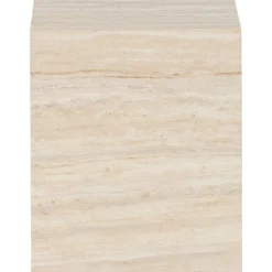 York sidobord 35 x 25 cm - Travertin-look