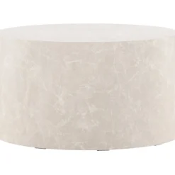 York soffbord Ø80 cm - Beige
