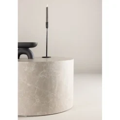 York soffbord Ø80 cm - Beige