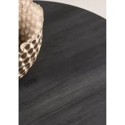 York soffbord Ø80 cm - Svart