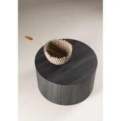 York soffbord Ø80 cm - Svart