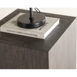 York soffbord 40 x 40 cm - Mocca