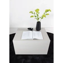 York soffbord 80 x 60 cm - Whitewash